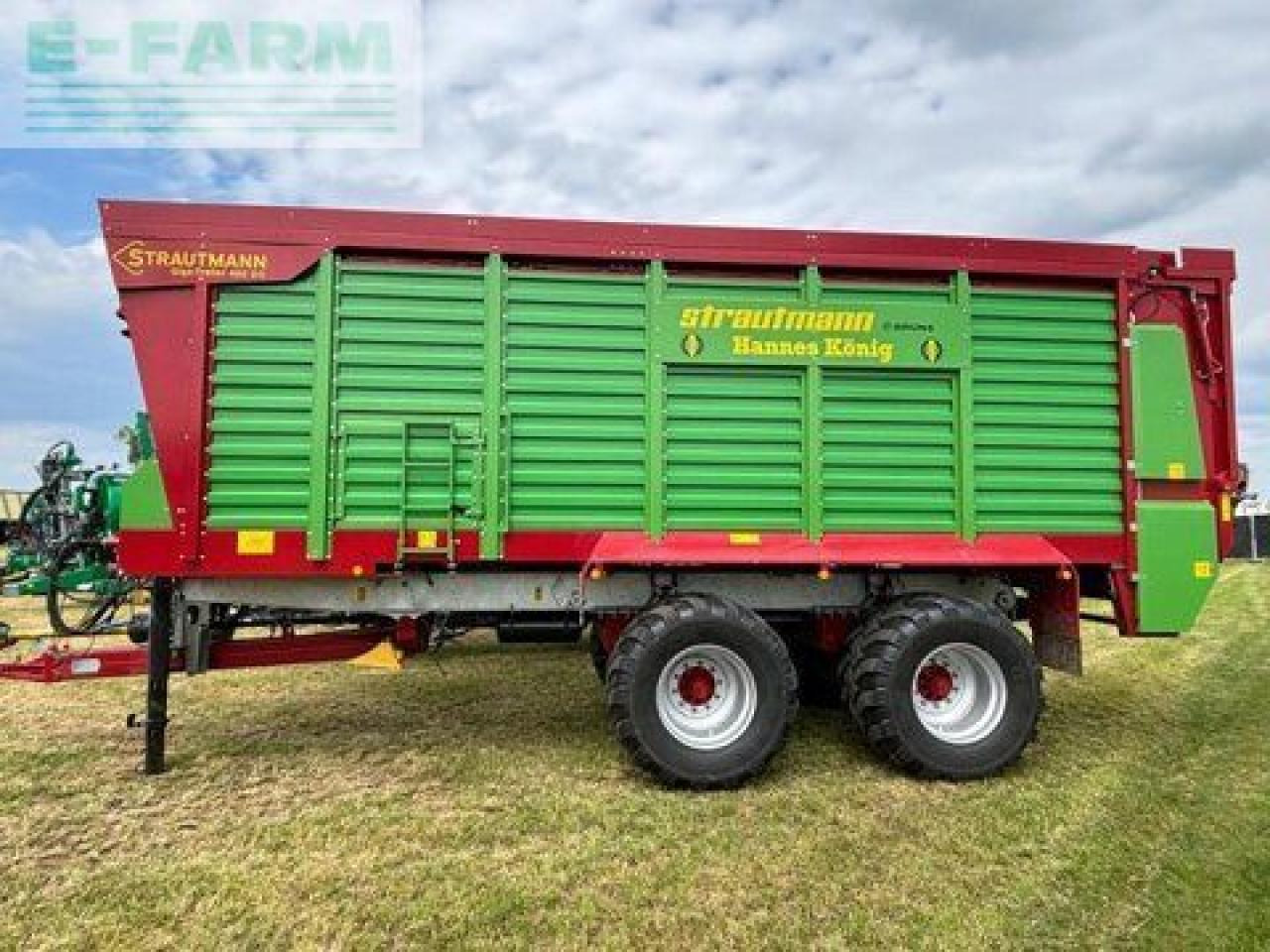 Strautmann giga trailer 460 do, 44 cbm, hydr. fw, wie neu ! - Remorque agricole: photos 3 Strautmann giga trailer 460 do, 44 cbm, hydr. fw, wie neu ! - Remorque agricole: photos 3
