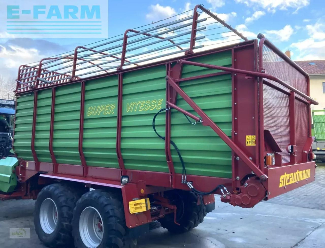 Strautmann super-vitesse 2 h - mit großem fahrwerk und nachlauflenkachse - Autochargeuse: photos 3 Strautmann super-vitesse 2 h - mit großem fahrwerk und nachlauflenkachse - Autochargeuse: photos 3