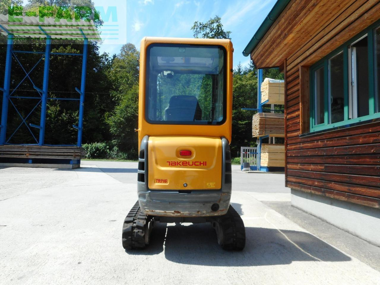 Takeuchi tb 216 ( 1.865kg ) powertilt + hydr. schnellwech - Mini pelle: photos 3 Takeuchi tb 216 ( 1.865kg ) powertilt + hydr. schnellwech - Mini pelle: photos 3
