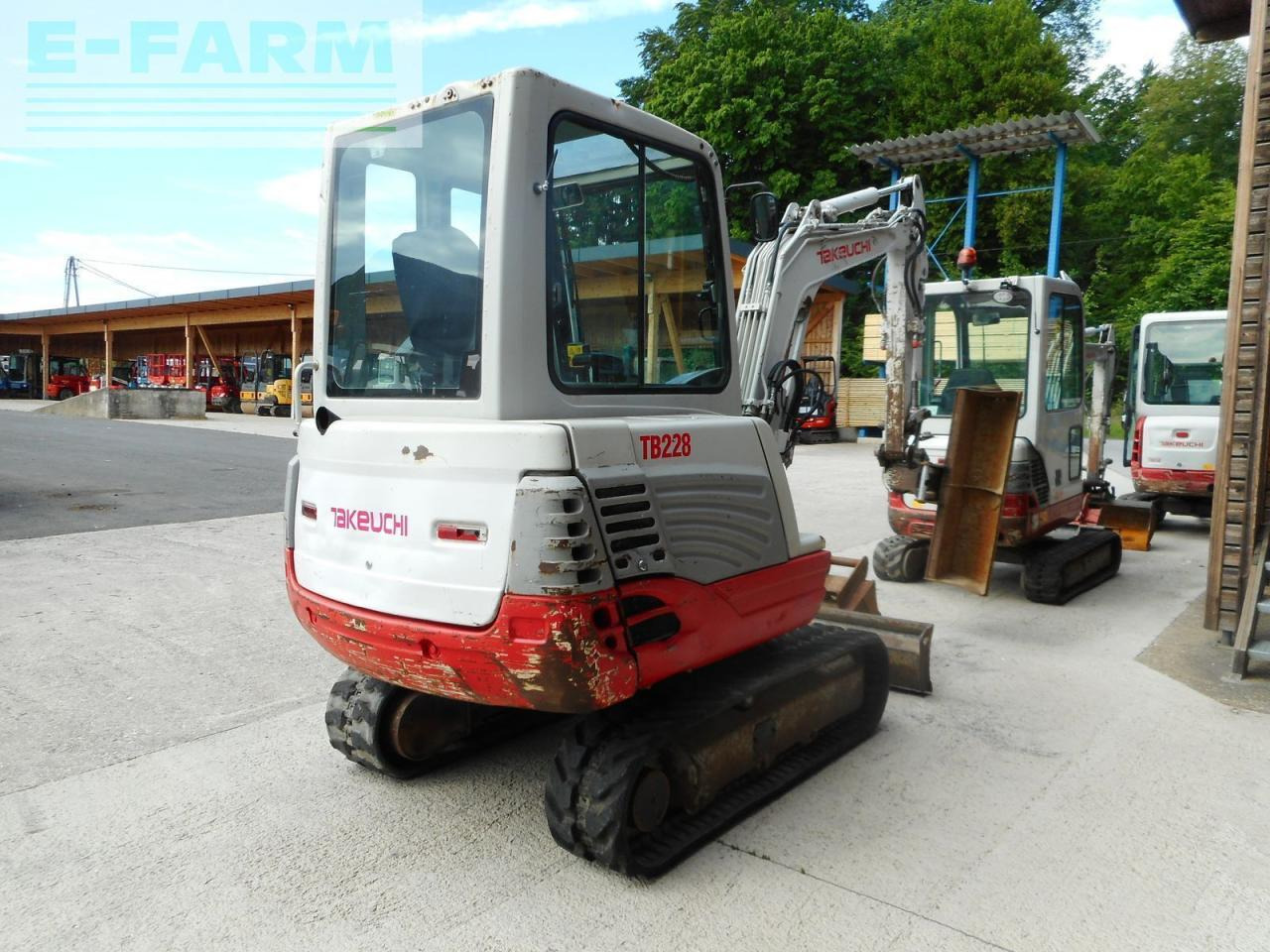 Takeuchi tb 228 ( 2.810kg ) powertilt - Mini pelle: photos 4 Takeuchi tb 228 ( 2.810kg ) powertilt - Mini pelle: photos 4