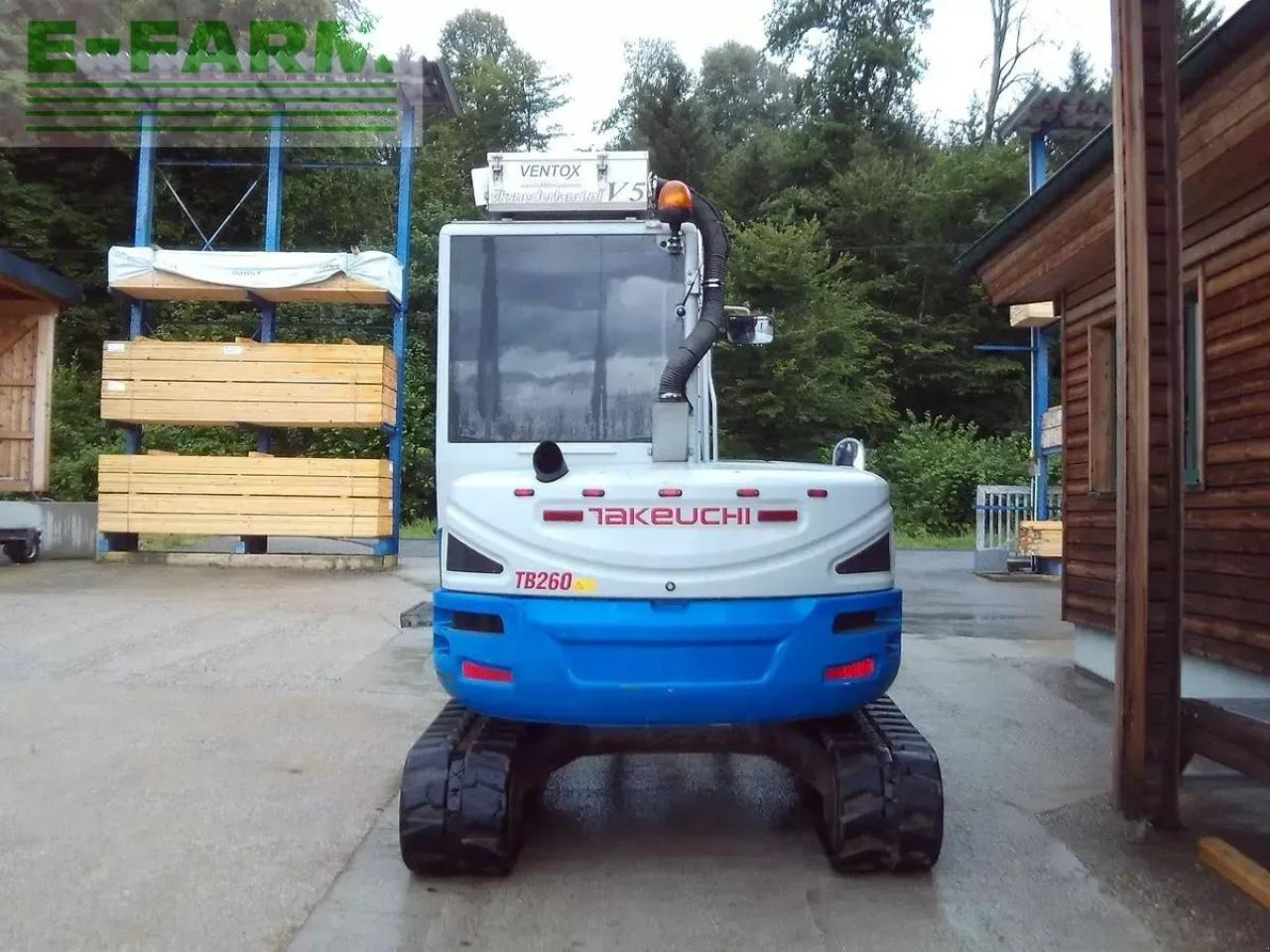 Takeuchi tb 260 ( 5.735kg ) hydr. sw + 3 löffel - Mini pelle: photos 3 Takeuchi tb 260 ( 5.735kg ) hydr. sw + 3 löffel - Mini pelle: photos 3