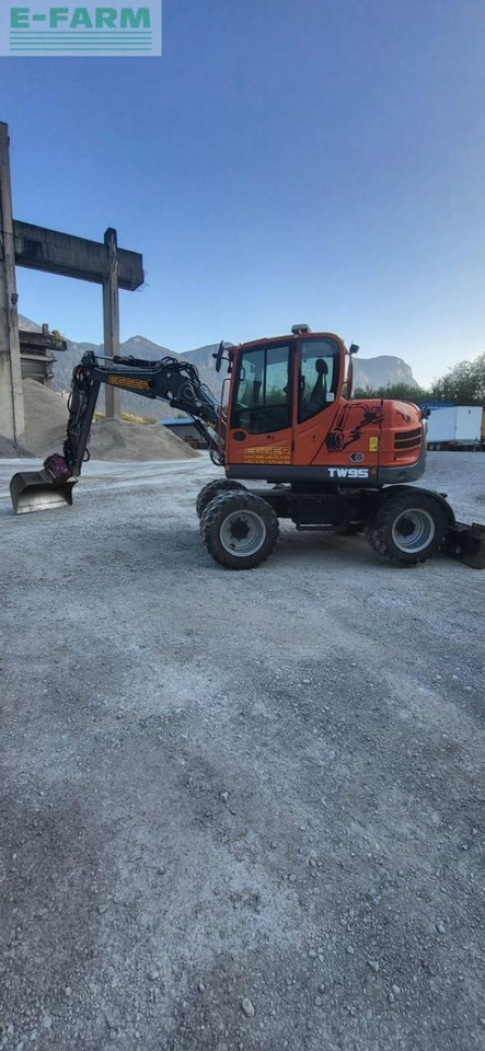 Terex tw 95 - Pelle sur pneus: photos 4 Terex tw 95 - Pelle sur pneus: photos 4