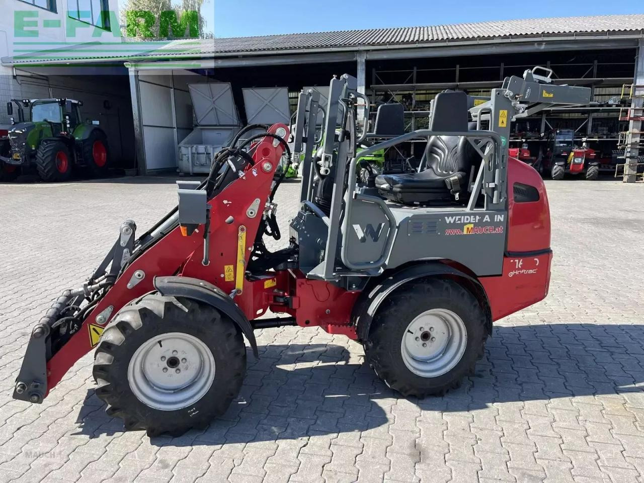 Weidemann 1160e mit 1400h, hohe hubhöhe - Chargeuse sur pneus: photos 2 Weidemann 1160e mit 1400h, hohe hubhöhe - Chargeuse sur pneus: photos 2