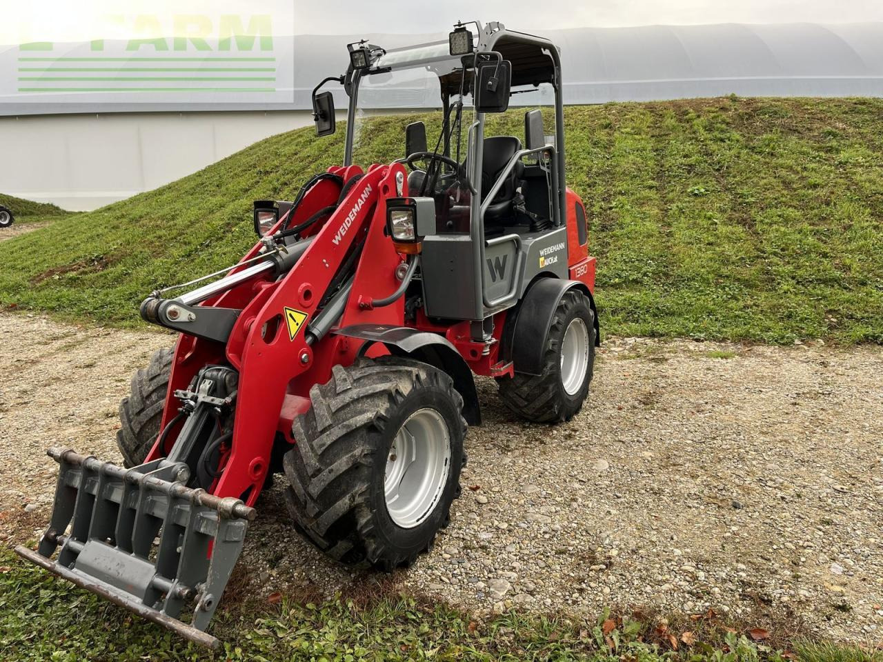 Weidemann 1380 mit stvzo / 30km/h/ euroaufnahme - Mini pelle: photos 3 Weidemann 1380 mit stvzo / 30km/h/ euroaufnahme - Mini pelle: photos 3