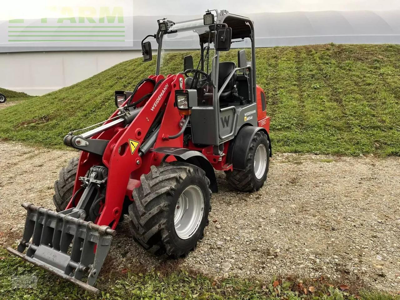 Weidemann 1380 mit stvzo / 30km/h/ euroaufnahme - Chargeuse sur pneus: photos 3 Weidemann 1380 mit stvzo / 30km/h/ euroaufnahme - Chargeuse sur pneus: photos 3