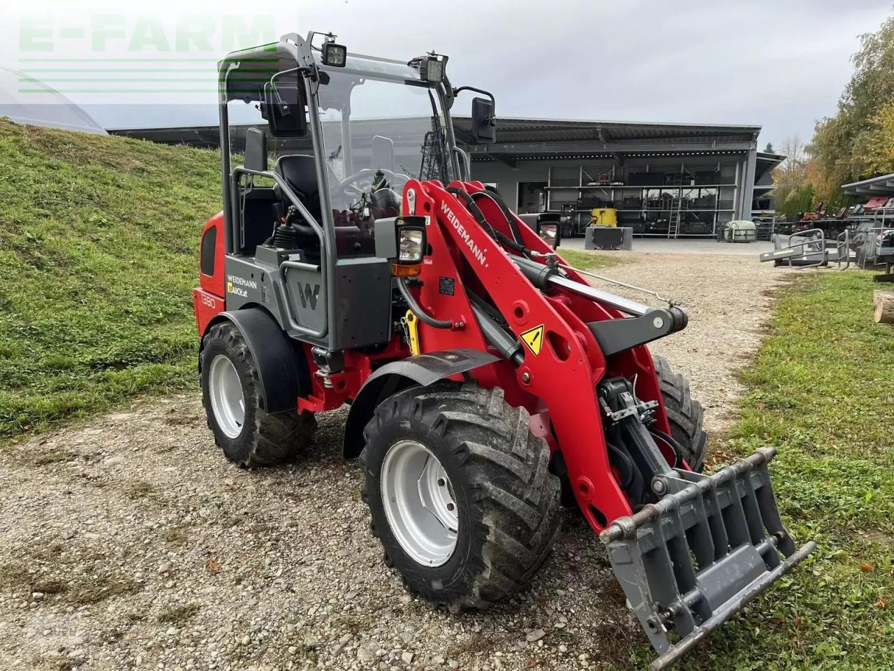 Weidemann 1380 mit stvzo / 30km/h/ euroaufnahme - Chargeuse sur pneus: photos 1 Weidemann 1380 mit stvzo / 30km/h/ euroaufnahme - Chargeuse sur pneus: photos 1