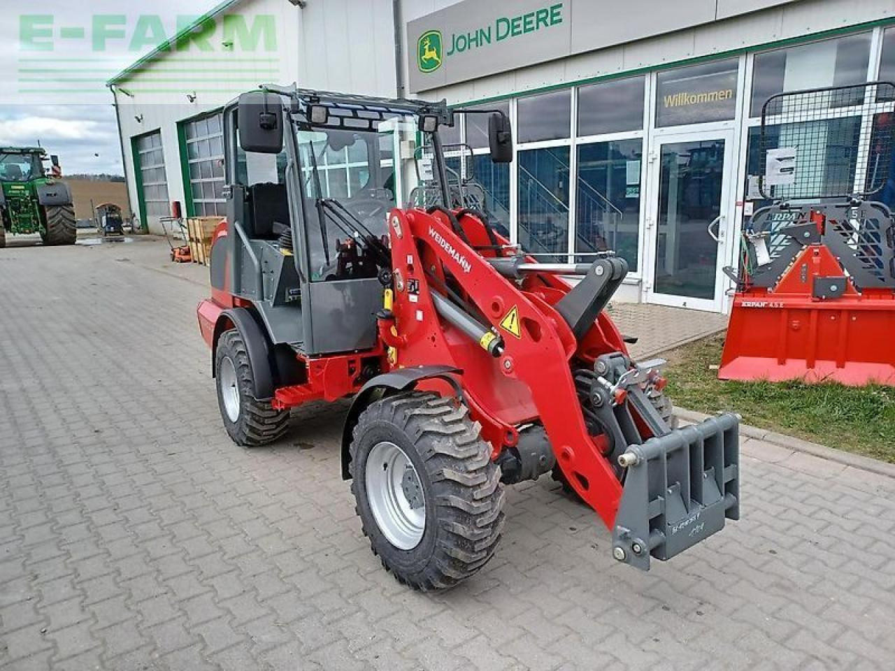 Weidemann 2080lp - Mini pelle: photos 1 Weidemann 2080lp - Mini pelle: photos 1