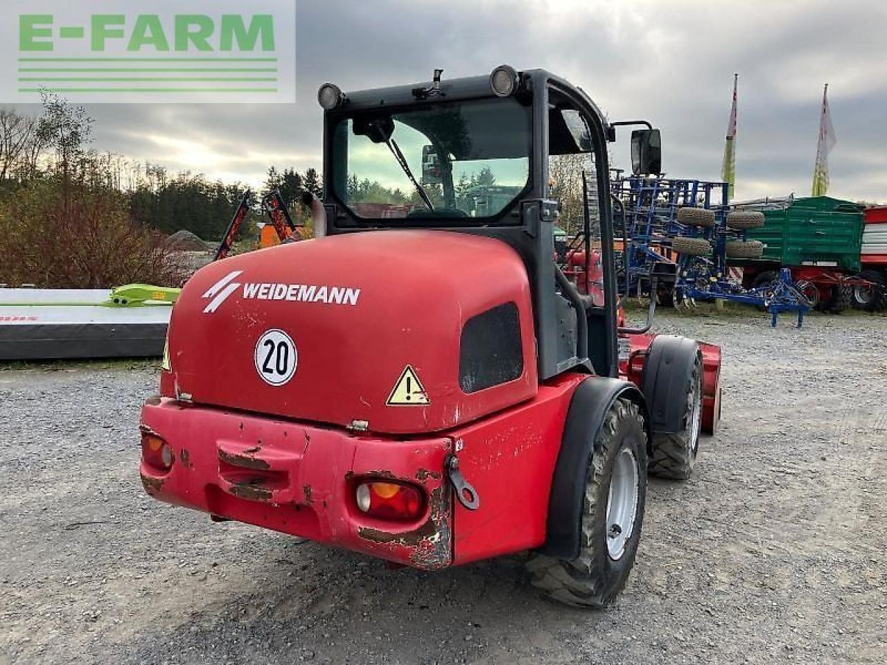 Weidemann gebr. 3070 cx 60 hoflader - Mini pelle: photos 4 Weidemann gebr. 3070 cx 60 hoflader - Mini pelle: photos 4
