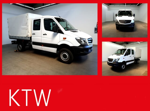 MERCEDES-BENZ Sprinter 316CDI DOKA,Allrad,AHK,Standhzg. - Utilitaire rideaux coulissants (PLSC), Utilitaire double cabine: photos 1 MERCEDES-BENZ Sprinter 316CDI DOKA,Allrad,AHK,Standhzg. - Utilitaire rideaux coulissants (PLSC), Utilitaire double cabine: photos 1