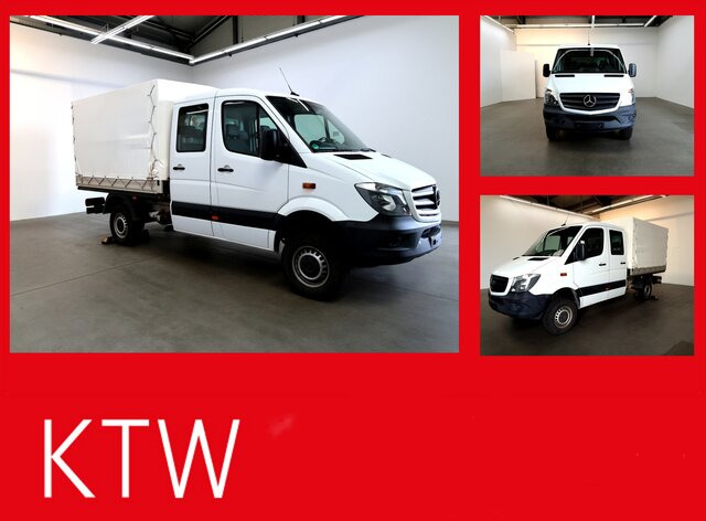 MERCEDES-BENZ Sprinter 316CDI DOKA,Allrad,AHK,TCO,Standhzg. - Utilitaire rideaux coulissants (PLSC), Utilitaire double cabine: photos 1 MERCEDES-BENZ Sprinter 316CDI DOKA,Allrad,AHK,TCO,Standhzg. - Utilitaire rideaux coulissants (PLSC), Utilitaire double cabine: photos 1