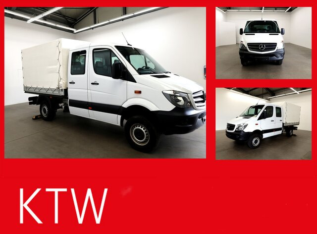 MERCEDES-BENZ Sprinter 316CDI DOKA,Allrad,AHK,TCO,Standhzg. - Utilitaire rideaux coulissants (PLSC), Utilitaire double cabine: photos 1 MERCEDES-BENZ Sprinter 316CDI DOKA,Allrad,AHK,TCO,Standhzg. - Utilitaire rideaux coulissants (PLSC), Utilitaire double cabine: photos 1