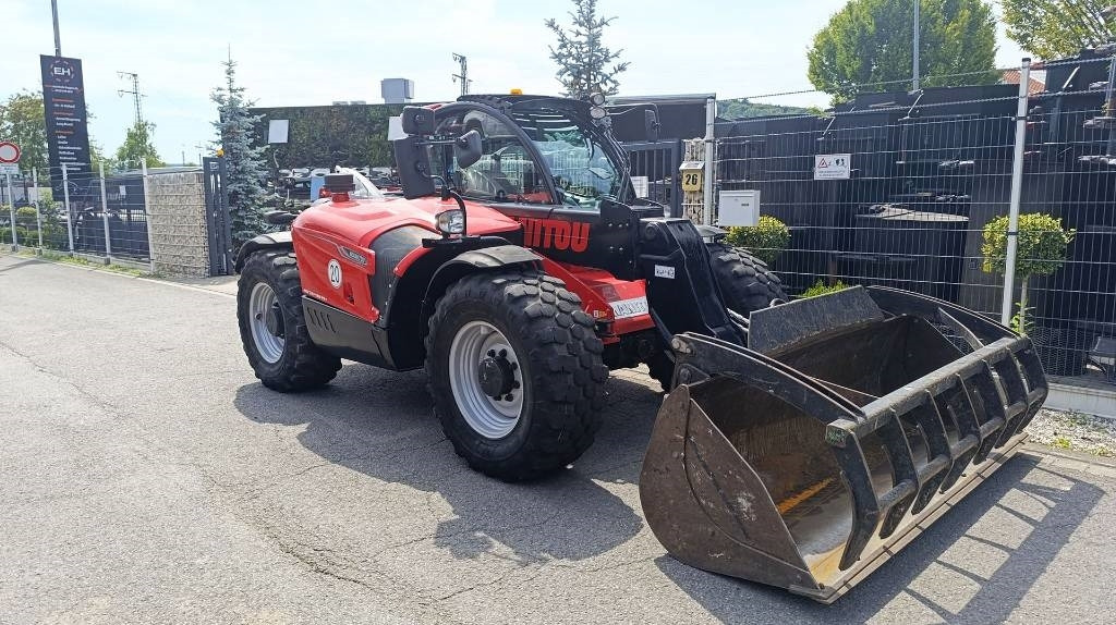 Manitou Teleskoplader 737, Allrad, 7 m und 3.7 t, Klima, - Chariot télescopique: photos 1 Manitou Teleskoplader 737, Allrad, 7 m und 3.7 t, Klima, - Chariot télescopique: photos 1