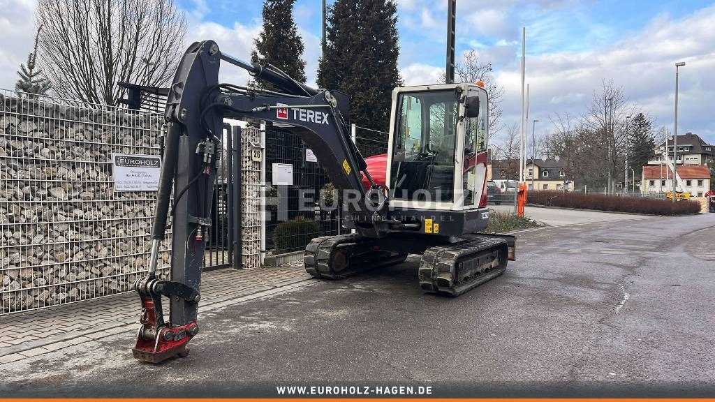 Terex Minibagger TC 50, Schnellwechsler MS03, Knickmatik - Mini pelle: photos 1 Terex Minibagger TC 50, Schnellwechsler MS03, Knickmatik - Mini pelle: photos 1