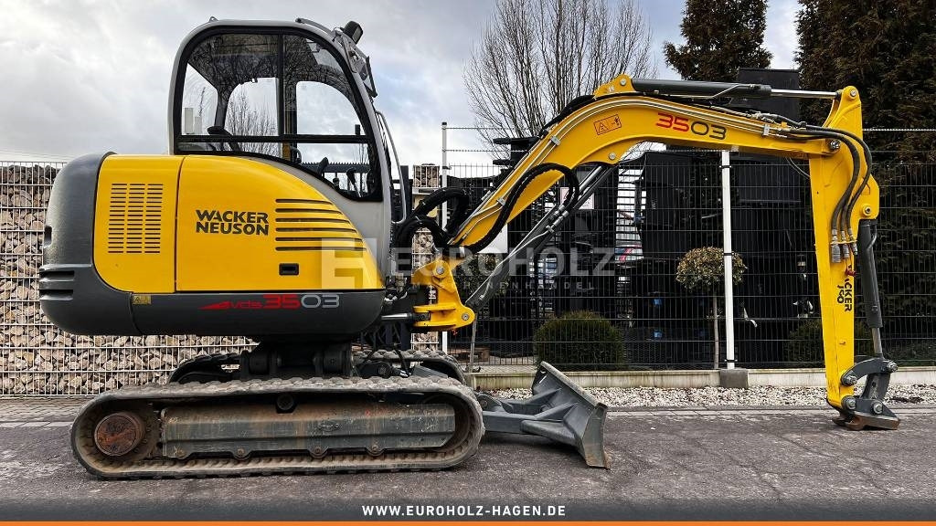 Mini pelle Wacker Minibagger 3503, VDS Kabine, Schnellwechsler MS03: photos 10
