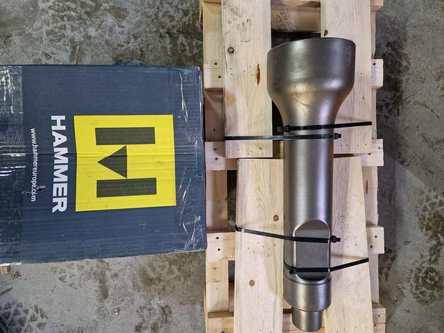 Pfahlramme 120 mm für Hammer HM100 - Marteau hydraulique: photos 1 Pfahlramme 120 mm für Hammer HM100 - Marteau hydraulique: photos 1