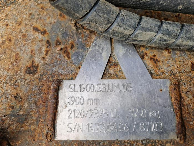 Pelle Volvo S3 190 cm Böschungslöffel / Grabenräumlöffel Böschungslöffel: photos 14