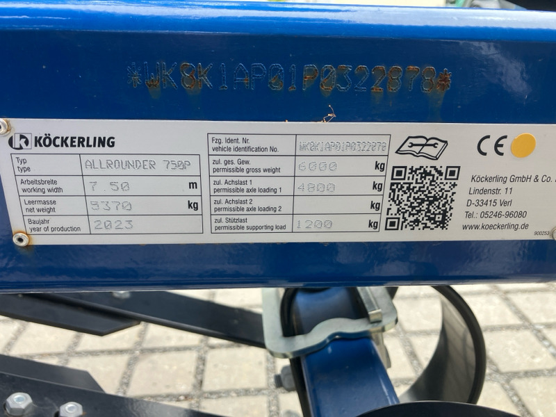 Köckerling Allrounder 750 profiline - Herse: photos 2 Köckerling Allrounder 750 profiline - Herse: photos 2