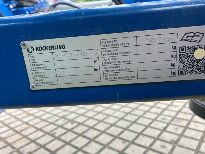 Köckerling Allrounder classic 400 2.0 - Herse: photos 2 Köckerling Allrounder classic 400 2.0 - Herse: photos 2