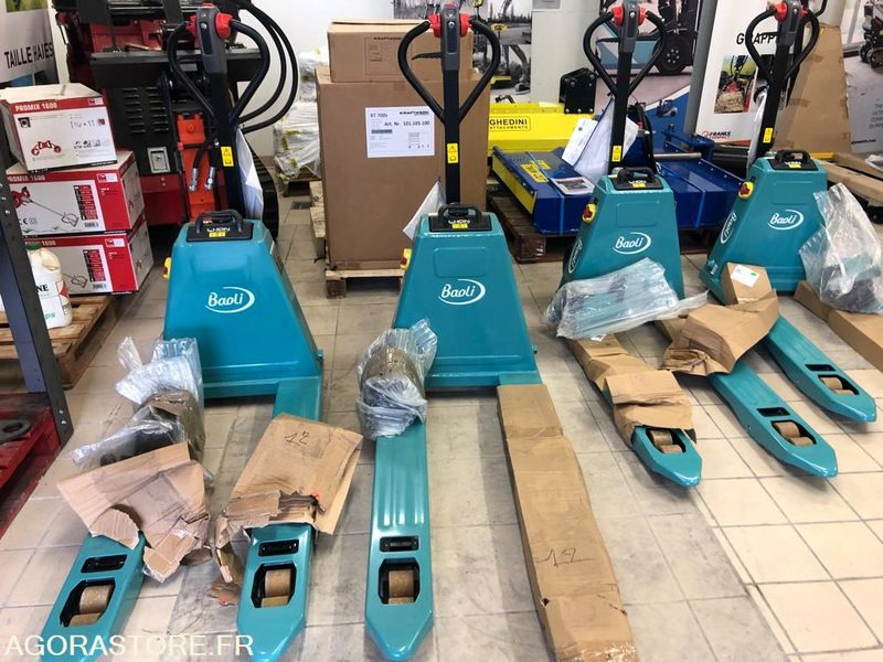 1 Transpalette Electrique 1500 Kg BAOLI - NEUF - Matériel de chantier: photos 4 1 Transpalette Electrique 1500 Kg BAOLI - NEUF - Matériel de chantier: photos 4