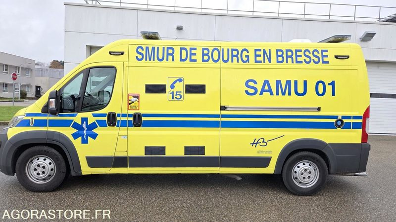 AMBULANCE DE TYPE C - FIAT DUCATO L3-H2 177cv ANNEE 2016 - 259 200km - Ambulance: photos 1 AMBULANCE DE TYPE C - FIAT DUCATO L3-H2 177cv ANNEE 2016 - 259 200km - Ambulance: photos 1