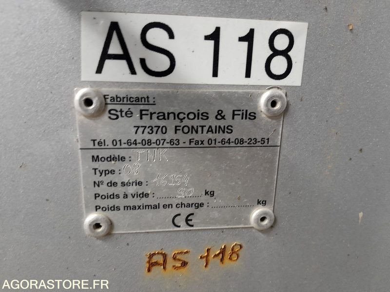 Aspirateur à feuilles du ridelles (AS118 - Matériel de jardinage: photos 5 Aspirateur à feuilles du ridelles (AS118 - Matériel de jardinage: photos 5