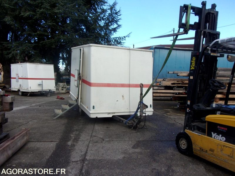 BARAQUE CHANTIER WC VESTIAIRE COIN REPOS N°1 - Matériel de chantier: photos 4 BARAQUE CHANTIER WC VESTIAIRE COIN REPOS N°1 - Matériel de chantier: photos 4