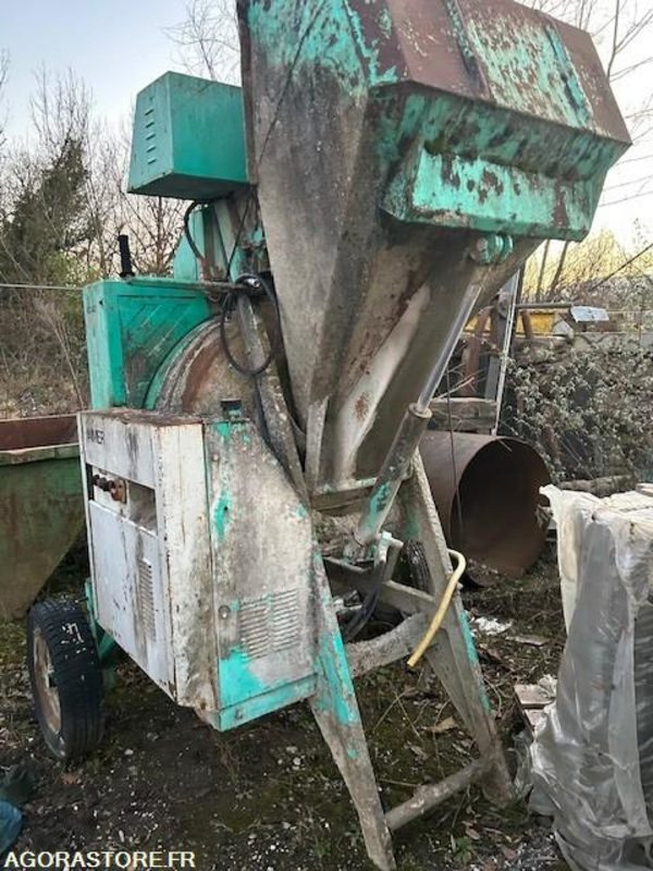 BETONNIERE IMER AVEC CHARGEUR 400 LITRES - Bétonnière: photos 1 BETONNIERE IMER AVEC CHARGEUR 400 LITRES - Bétonnière: photos 1
