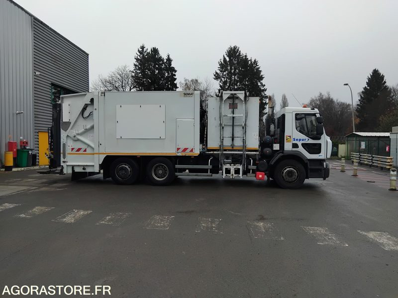 BOM Selective Combi 26T RVI - SEMAT Motorisation GNV - Benne à ordures ménagères: photos 4 BOM Selective Combi 26T RVI - SEMAT Motorisation GNV - Benne à ordures ménagères: photos 4
