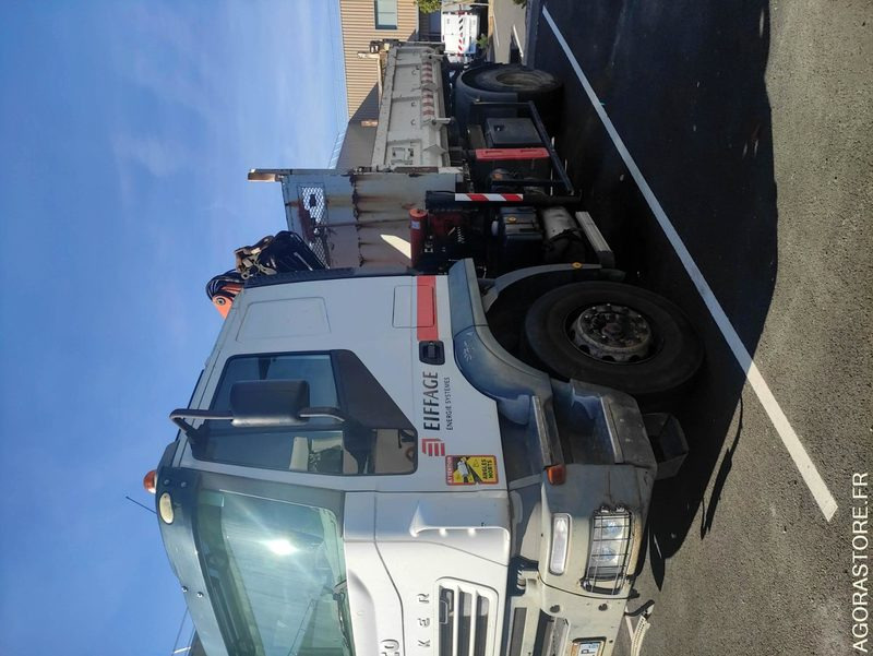 CAMION 19T BI-BENNE GRUE - IVECO 4X2 - AT190T27 - 2005 / 376973 KM (AL-380-LP) - Camion benne, Camion grue: photos 2 CAMION 19T BI-BENNE GRUE - IVECO 4X2 - AT190T27 - 2005 / 376973 KM (AL-380-LP) - Camion benne, Camion grue: photos 2