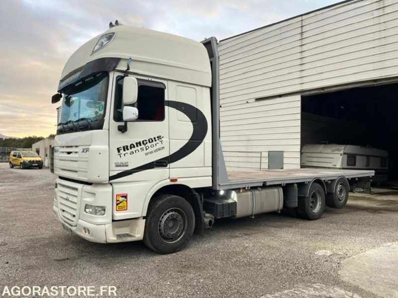 CAMION PLATEAU DAF 105.510 675 000 KM 2010 - Camion plateau: photos 3 CAMION PLATEAU DAF 105.510 675 000 KM 2010 - Camion plateau: photos 3
