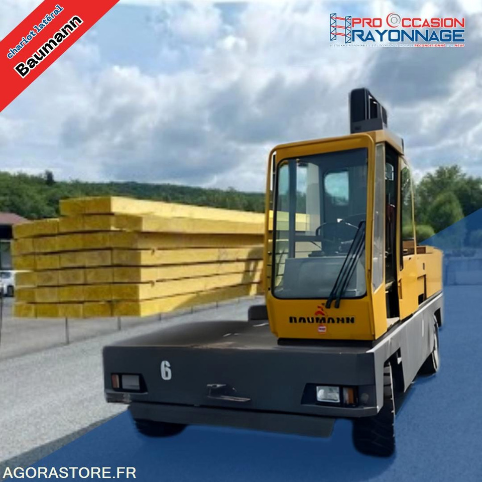 CHARIOT LATÉRAL BAUMANN GS 60/16/40 – OCCASION PROFESSIONNELLE - Chariot élévateur: photos 1 CHARIOT LATÉRAL BAUMANN GS 60/16/40 – OCCASION PROFESSIONNELLE - Chariot élévateur: photos 1