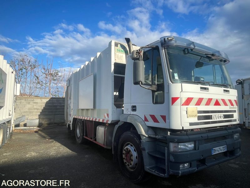 --CORSE-- PL BOM IVECO 190E27 2002 246192kms - Benne à ordures ménagères: photos 1 --CORSE-- PL BOM IVECO 190E27 2002 246192kms - Benne à ordures ménagères: photos 1