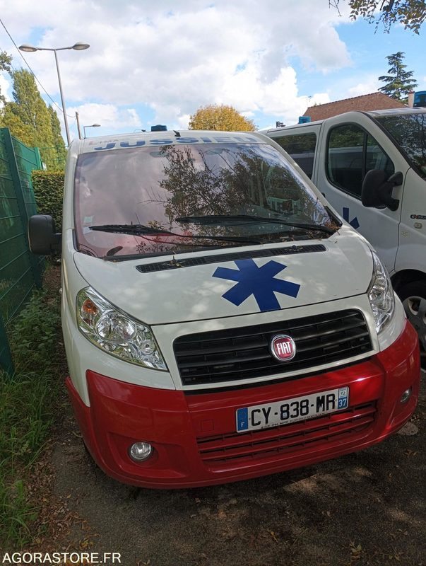 CY-838-MR - Non Roulant - FIAT SCUDO - VASP - "PP" - CG HS - 220 715 Kms - Ambulance: photos 1 CY-838-MR - Non Roulant - FIAT SCUDO - VASP - "PP" - CG HS - 220 715 Kms - Ambulance: photos 1