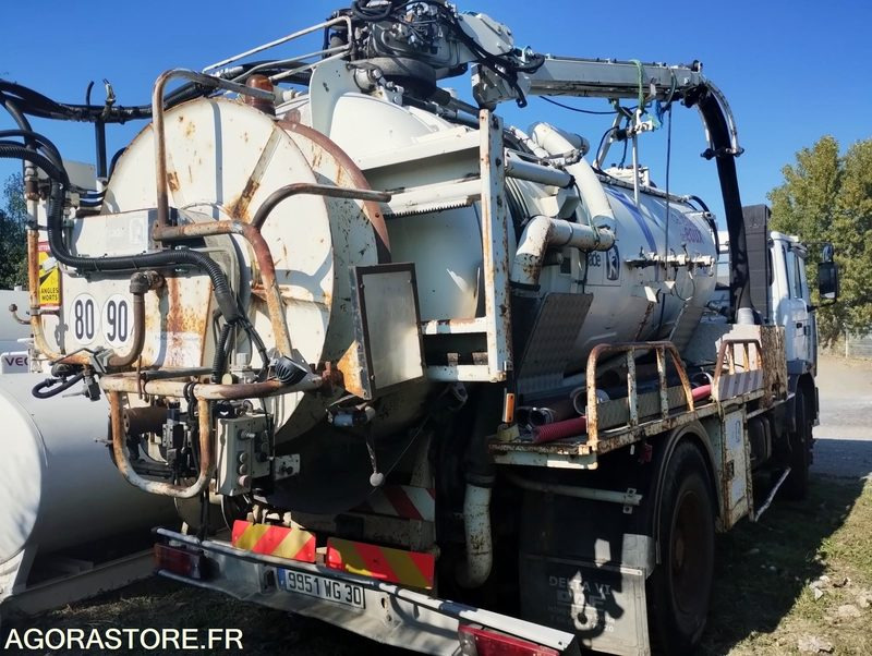 Camion 19t Hydrocureur Renault G300 Maxter 142142km – équipement Huwer - Camion hydrocureur: photos 5 Camion 19t Hydrocureur Renault G300 Maxter 142142km – équipement Huwer - Camion hydrocureur: photos 5