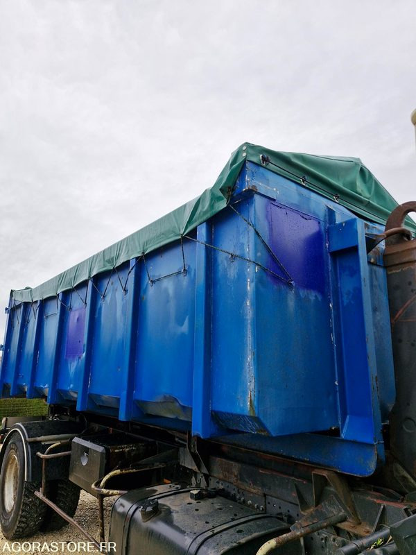 Benne ampliroll 20m3 avec bache bon état - Camion: photos 4 Benne ampliroll 20m3 avec bache bon état - Camion: photos 4