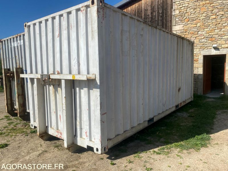 Containeur 20 pieds sur berce polybenne - Camion: photos 1 Containeur 20 pieds sur berce polybenne - Camion: photos 1