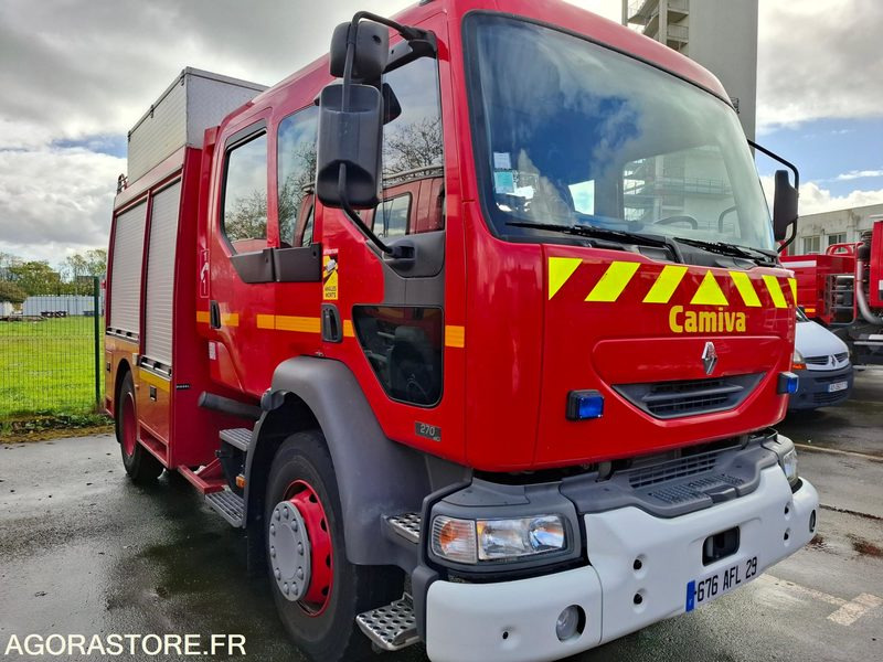 FOURGON POMPE TONNE - RENAULT MIDLUM - 676 AFL 29 - Camion: photos 2 FOURGON POMPE TONNE - RENAULT MIDLUM - 676 AFL 29 - Camion: photos 2