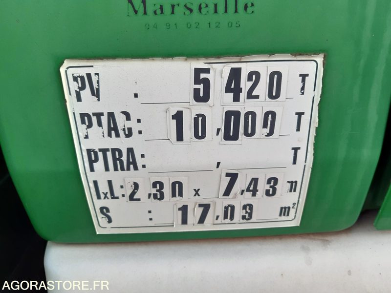 FOURGON RENAULT 10T - CD388BR - Camion: photos 5 FOURGON RENAULT 10T - CD388BR - Camion: photos 5