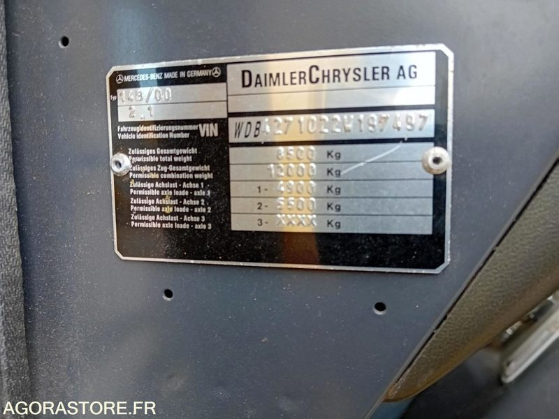 MERCEDES UNIMOG 5721-XK-68 - Camion: photos 5 MERCEDES UNIMOG 5721-XK-68 - Camion: photos 5