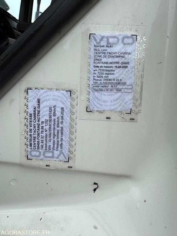 Camion Porteur DAF CF460 19T Ampliroll GUIMA - 2009 - 801000km: photos 12