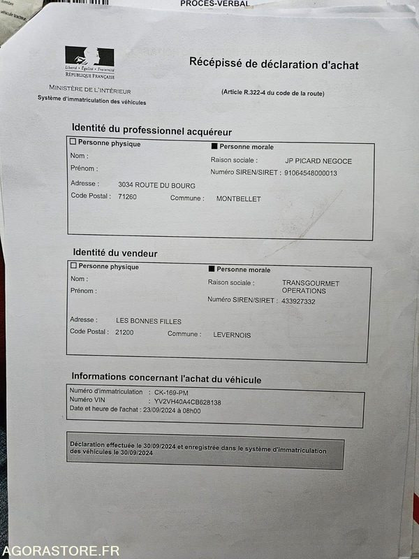 Porteur Volvo frigo - Camion: photos 5 Porteur Volvo frigo - Camion: photos 5