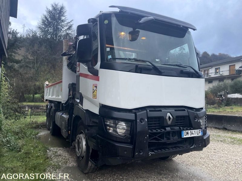 Renault trucks C460 26T BENNE GRUE - 2014 - 347103 -DM941LF - Camion: photos 2 Renault trucks C460 26T BENNE GRUE - 2014 - 347103 -DM941LF - Camion: photos 2
