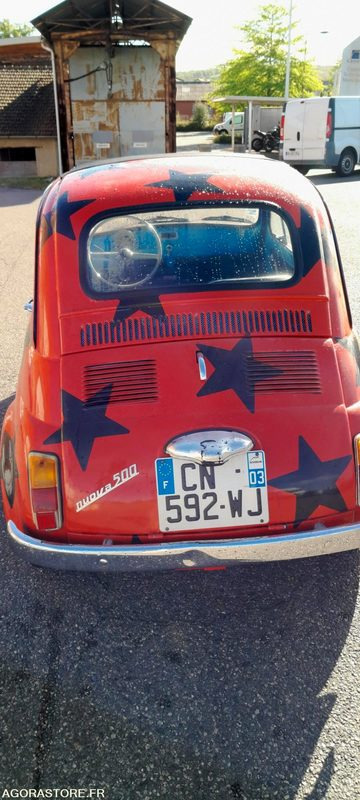 FIAT 500 de 1966 - Véhicule à récupérer après le Conseil Municipal du 10/12/2025 - Voiture: photos 3 FIAT 500 de 1966 - Véhicule à récupérer après le Conseil Municipal du 10/12/2025 - Voiture: photos 3