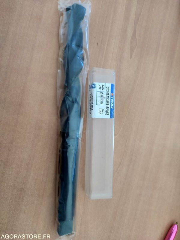 Foret Ø 26 CM³ HSS DIN 345 métaux laminés - Outil/ Équipement: photos 3 Foret Ø 26 CM³ HSS DIN 345 métaux laminés - Outil/ Équipement: photos 3