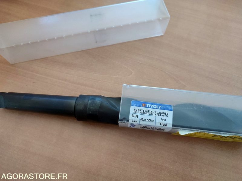 Foret Ø 31 CM³ HSS DIN 345 métaux laminés - Outil/ Équipement: photos 1 Foret Ø 31 CM³ HSS DIN 345 métaux laminés - Outil/ Équipement: photos 1