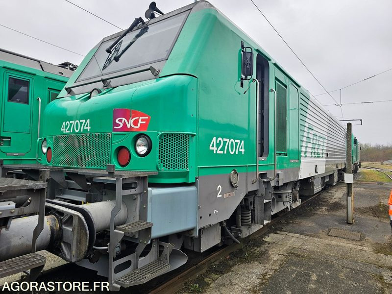 Locomotive Alstom BB27000 (matricule BB27074) - Matériel de chantier: photos 3 Locomotive Alstom BB27000 (matricule BB27074) - Matériel de chantier: photos 3