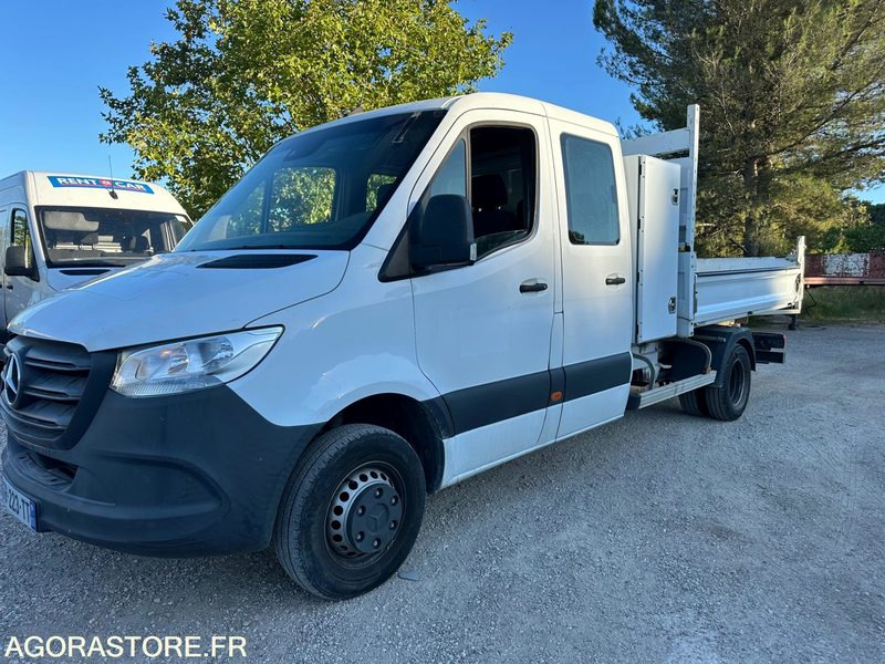 MERCEDES SPRINTER BENNE DOUBLE CABINE 514 CDI 2021 53000 KMS - Utilitaire benne: photos 1 MERCEDES SPRINTER BENNE DOUBLE CABINE 514 CDI 2021 53000 KMS - Utilitaire benne: photos 1