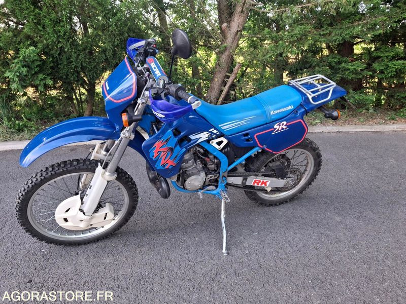 MOTO-KAWASAKI-125-KDX-1997 - Motocyclette: photos 1 MOTO-KAWASAKI-125-KDX-1997 - Motocyclette: photos 1