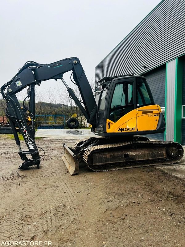 Pelle à chenilles Mecalac 714 MC - 2005 / 7373 HEURES - Pelle: photos 1 Pelle à chenilles Mecalac 714 MC - 2005 / 7373 HEURES - Pelle: photos 1