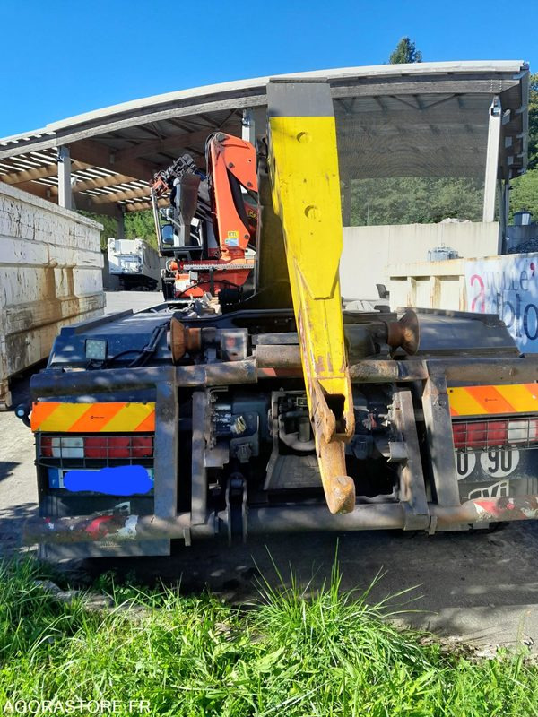 RENAULT KERAX - POLYBENNE GRUE - 2008 - Camion ampliroll, Camion grue: photos 3 RENAULT KERAX - POLYBENNE GRUE - 2008 - Camion ampliroll, Camion grue: photos 3